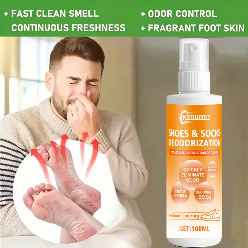 足の臭い対策スプレー、靴と靴下の消臭クリーナー、長持ちする爽 - Sneaker Care Spray のレビューと価格