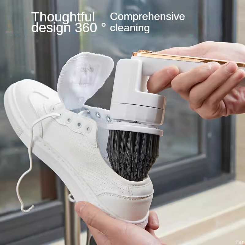 充電式電動ハンドブラシ,防水,多機能,家庭用および靴ツール - Shoe Cleaning Brush のレビューと価格